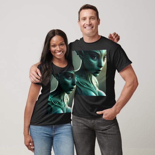 爬虫類女神 Tシャツ (ユニセックス)