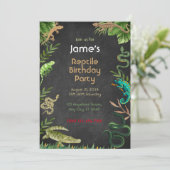 爬虫類生誕祭パーティー 招待状 (スタンド正面)
