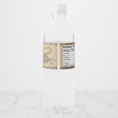 爬虫類誕生日パーティボトルラベル ペットボトルラベル (裏面)