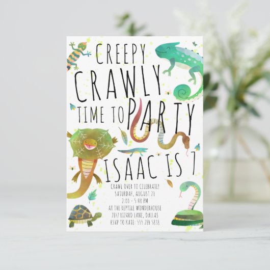 爬虫類誕生日パーティーへの招待 (スタンド正面)