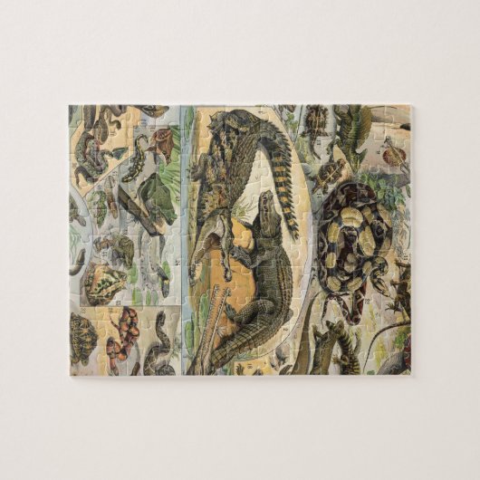 爬虫類 ジグソーパズル (横)