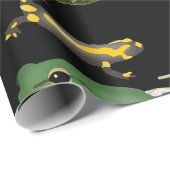 爬虫類、トカゲ類、両生類のパターン ラッピングペーパー (ロールコーナー)