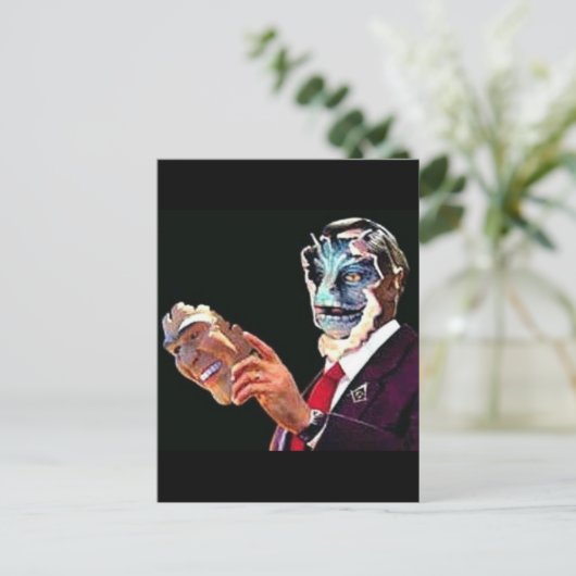 爬虫類 ポストカード (スタンド正面)