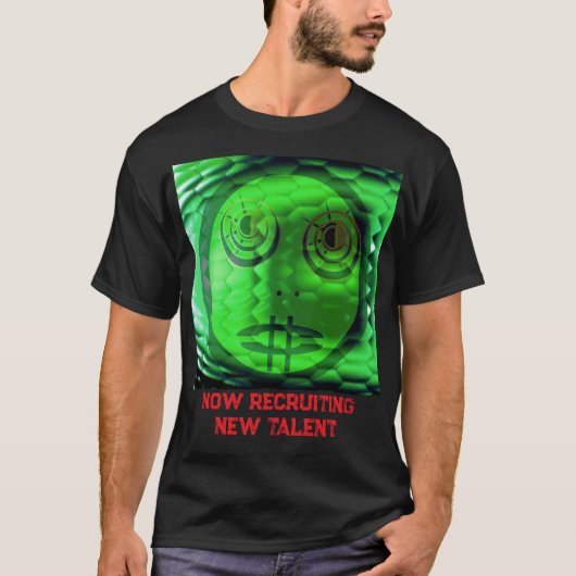 爬虫類 Tシャツ (正面)