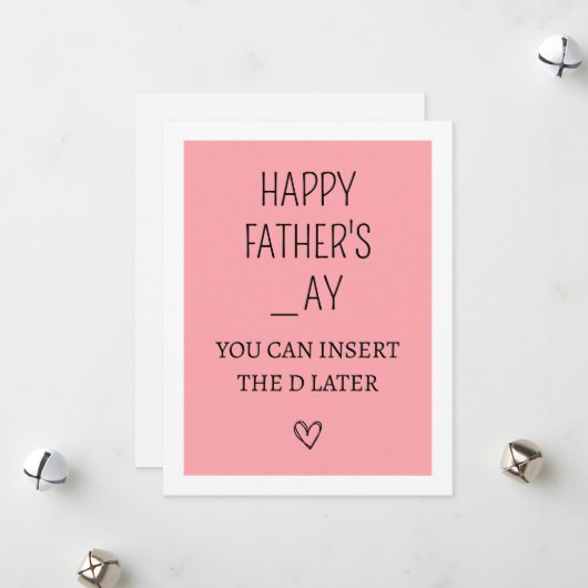 父おもしろいの日いけなは シーズンカード (正面/裏面インサイチュ)