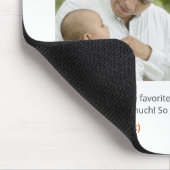 父おもしろいの日のトップ評価パーソナライズ マウスパッド (コーナー)