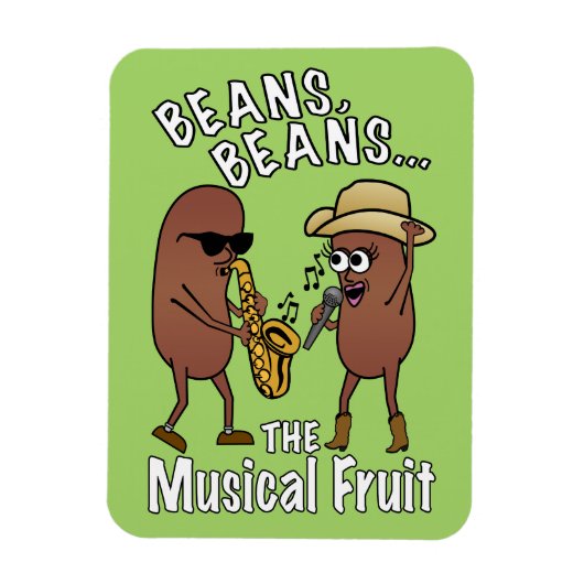 父おもしろいの日の豆のファリングジョーク マグネット (縦)