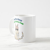 父おもしろいの日の贈り物のおもしろい最高のパパは絶え間なく コーヒーマグカップ (正面左)