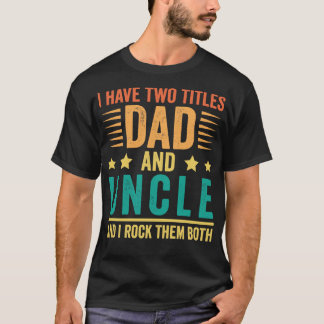 父おもしろいの日の贈り物パパと Tシャツ