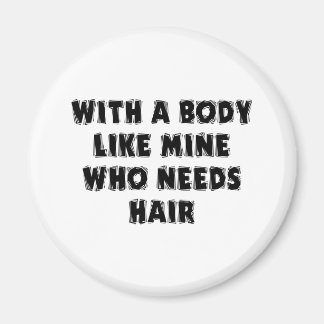 父おもしろいの日はげ男 マグネット