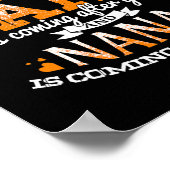 父おもしろいの日もし私のパパと混乱 ポスター (角)