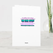 父おもしろいの日を「逆に」 カード (裏面)