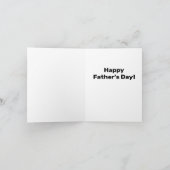 父おもしろいの日カード魚釣りパパ カード (内部)