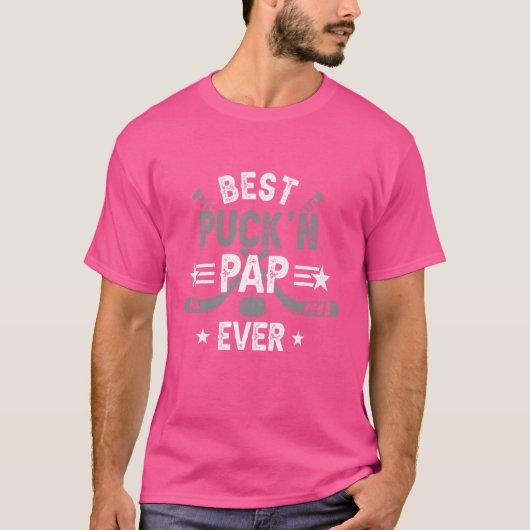 父おもしろいの日シャツプ最高のクンPap Ever Hock Tシャツ (正面)