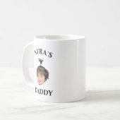 父おもしろいの日パパパパベビー顔マグカップ コーヒーマグカップ (正面左)