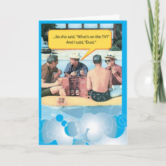 父おもしろいの日札 カード