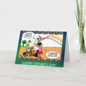 父おもしろいの日札 カード (正面)