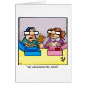 父おもしろいの日札「斑点」 (正面)