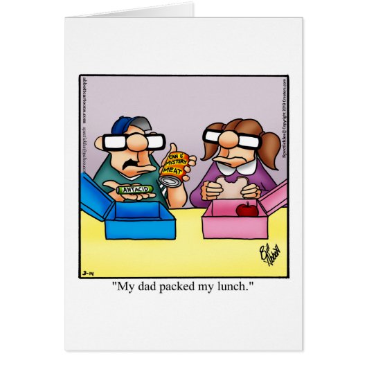 父おもしろいの日札「斑点」 (正面)