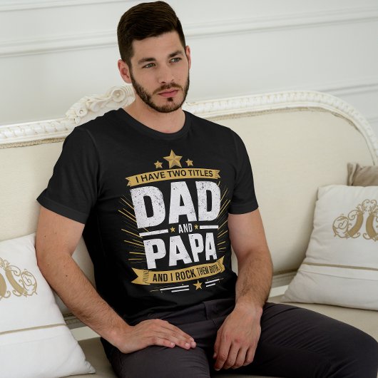 父おもしろいの日贈り物 Tシャツ