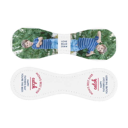 父おもしろいの日2写真モムが絶え間なく最高のキャッチする 野球ボール (パネル)