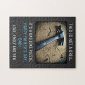 父おもしろいの日「これは訓練ではない」パパジョーク ジグソーパズル (横)