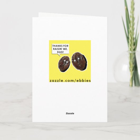 父おもしろいの日 カード (裏面)