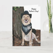 父おもしろいの日 カード (正面)