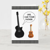 父おもしろいの日 カード (黄色い花)