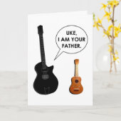 父おもしろいの日 カード (黄色い花)