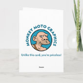 父おもしろいの日 カード (裏面)