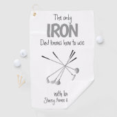 父おもしろいの日 ゴルフタオル (インサイチュ)