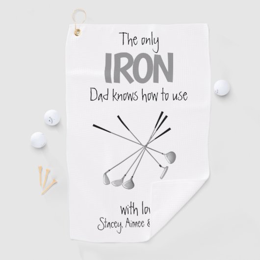 父おもしろいの日 ゴルフタオル (インサイチュ)