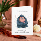 父おもしろいの日 – 不機嫌なフードキャラクター 招待状