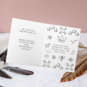 父おもしろいの日 – 不機嫌なフードキャラクター 招待状