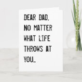 父おもしろいの日「醜い子供」 カード (正面)