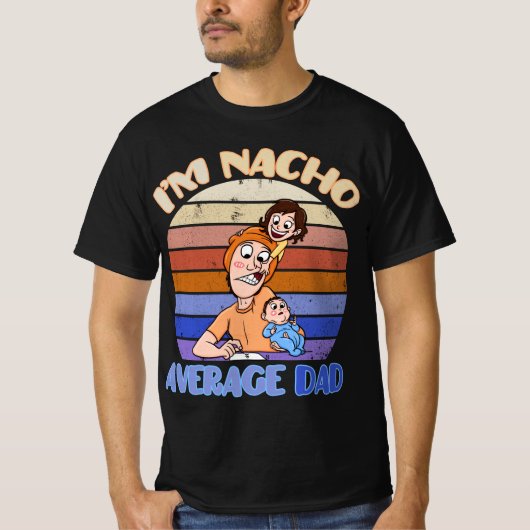 父おもしろいの日Tシャツ Tシャツ (正面)