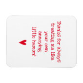 父おもしろいの賞与パパ引用文 マグネット (横)