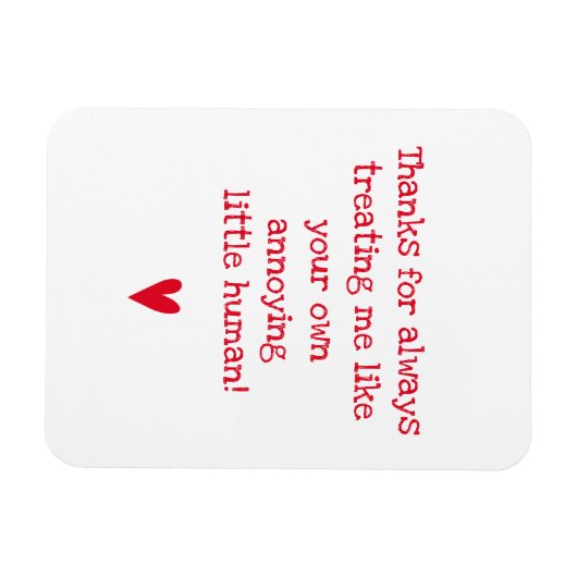 父おもしろいの賞与パパ引用文 マグネット (横)