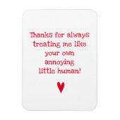 父おもしろいの賞与パパ引用文 マグネット (縦)