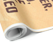 父おもしろいの贈り物 |の家族へのプレゼント ラッピングペーパー (ロールコーナー)