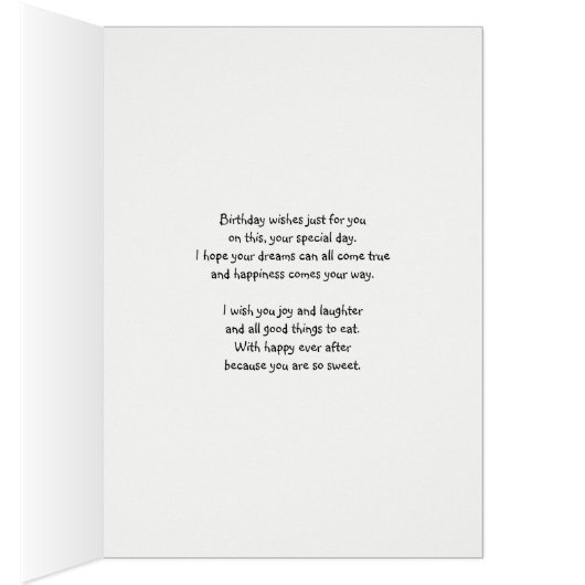 父おもしろいハッピーバースデー楽譜 (内側 (右))