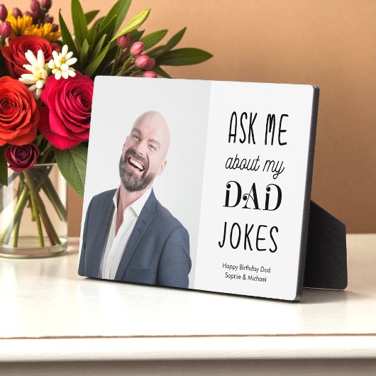 父おもしろいパパ引用文タイポグラフィ写真 フォトプラーク