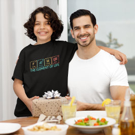 父おもしろい周期表パパ トライブレンドＴシャツ