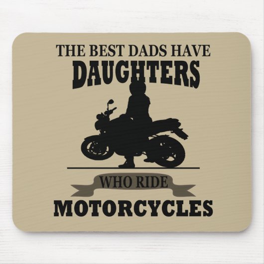 父おもしろい日の贈り物 マウスパッド (正面)