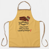 父おもしろい日減量ベーカーのエプロン エプロン (正面)