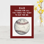 父おもしろい日野球 カード (黄色い花)