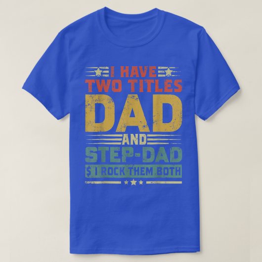 父おもしろい母の日パパ Tシャツ (デザイン正面)