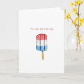 父おもしろい親のデイカード カード (黄色い花)