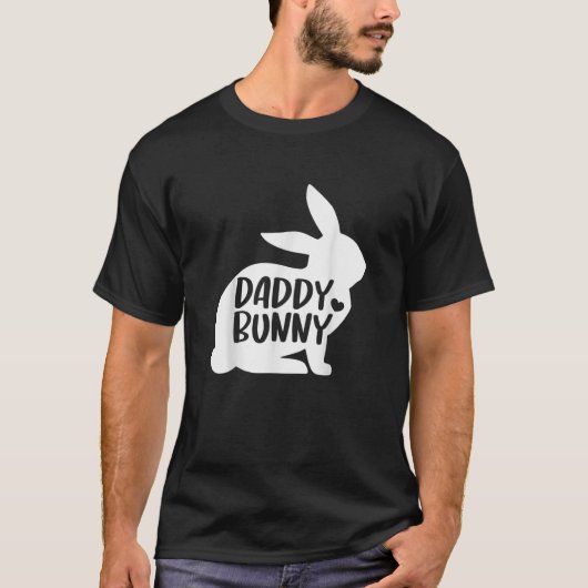 父おもしろい親大人の私のためのパパBunnyイースターギフト Tシャツ (正面)